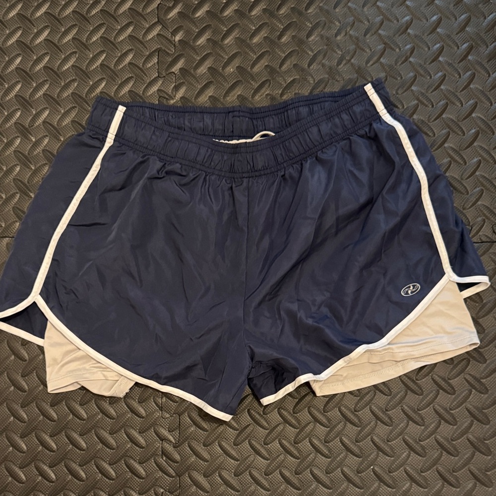 Women's Navy Athletic Shorts